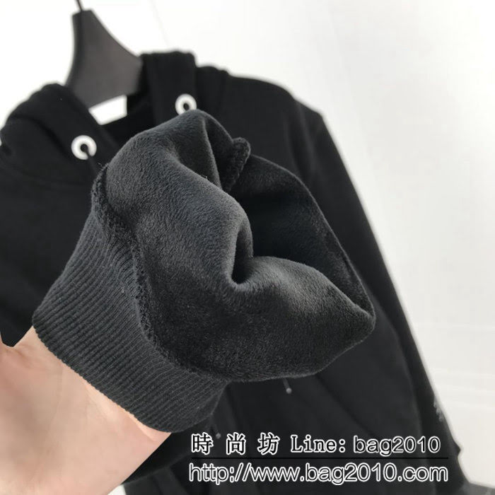 MONCLER蒙口 x 藤原浩 18FW秋冬新款 後背藤原浩閃電標誌 加絨加厚外套 情侶款 ydi1690